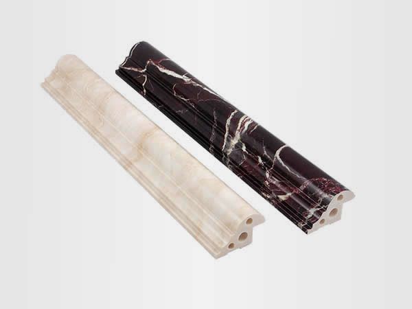 Artificial marble PVC profile
