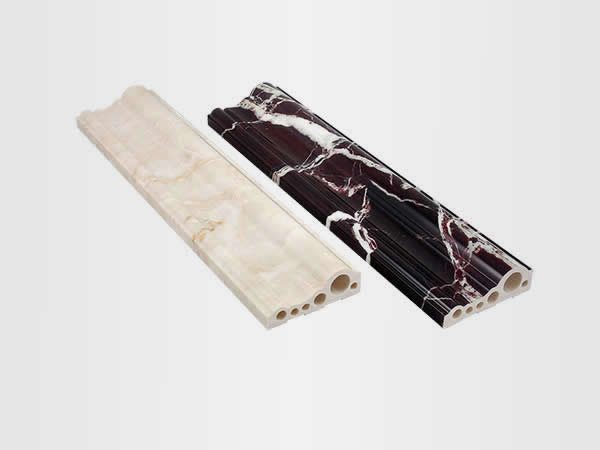 Artificial marble PVC profile
