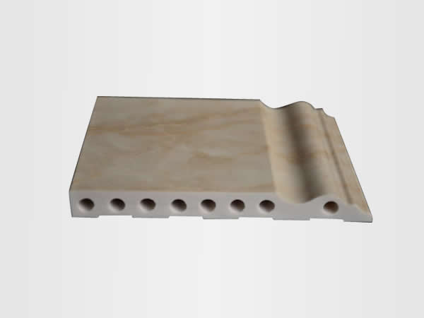 Artificial marble floor skirting